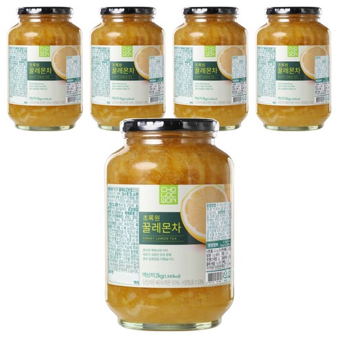 초록원 꿀레몬차, 2000g, 1개입, 5개