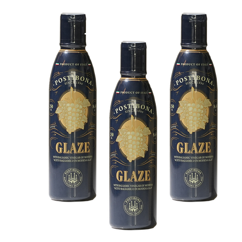 포스티보나 레드 발사믹 글레이즈, 3개, 250ml