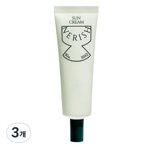 너리쉬 파슬리 캄 그린 선크림 SPF50 PA++++, 50ml, 3개