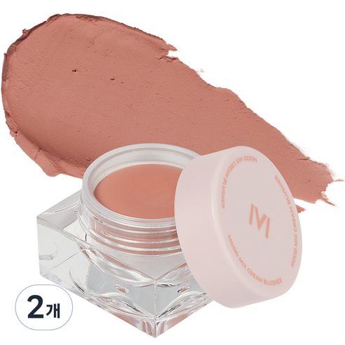 매드피치 무드 믹스 크림 블러셔 10g, 01 뉴트럴 플러쉬, 2개