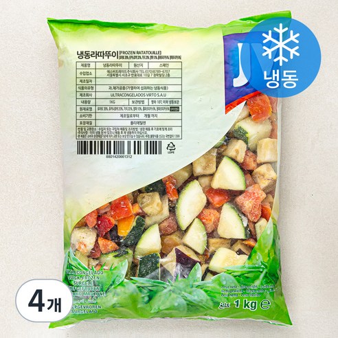 라따뚜이 (냉동), 1kg, 4개