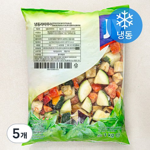 라따뚜이 (냉동), 1kg, 5개