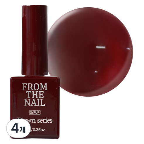 프롬더네일 SYRUP GEL, FS168, 10g, 4개