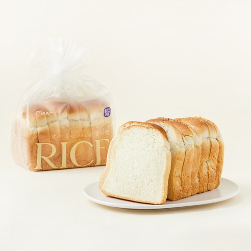 속 편한 아침, 밀도 소화가 잘되는 우유 쌀 식빵으로 시작하는 하루 쌀식빵