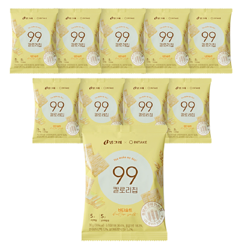 빙그레 99칼로리칩 버터솔트