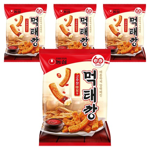 먹태깡 고추장마요맛, 4개, 60g