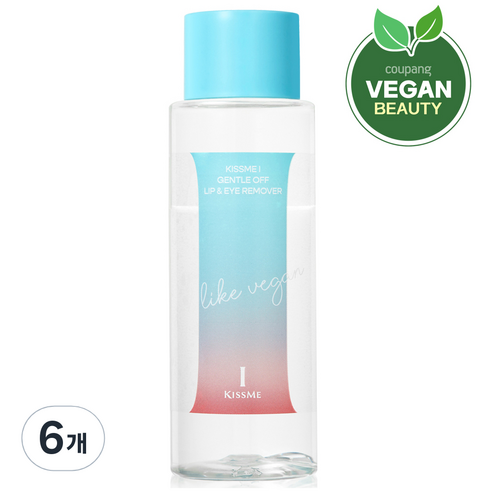 키스미 아이 젠틀 오프 립앤아이 리무버, 120ml, 6개