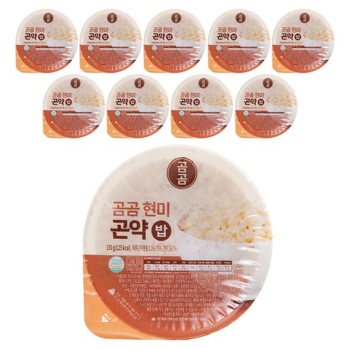 추천제품 곰곰 현미 곤약밥: 건강하고 편리한 식사 솔루션 소개