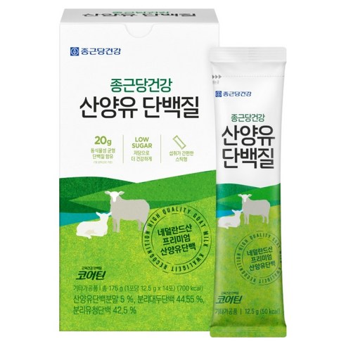 종근당건강 산양유 단백질 파우더 14p, 175g, 1개