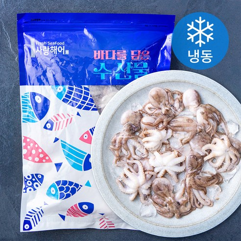 사랑해어 주꾸미 (냉동), 200g, 3개