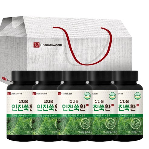 참다움 인진쑥환, 120g, 5개