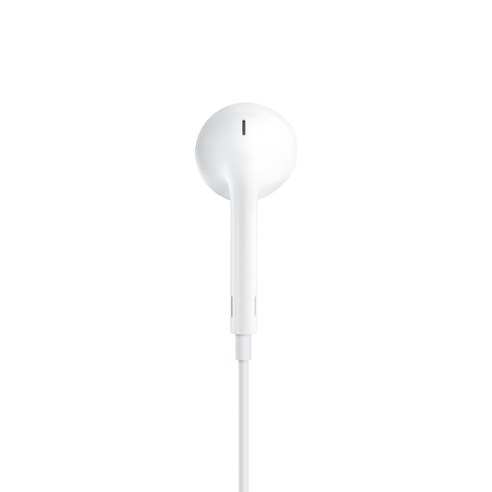 귀의 형태에 맞춘 디자인으로 편안한 착용감과 고품질 오디오를 제공하는 Apple 정품 라이트닝 이어팟
