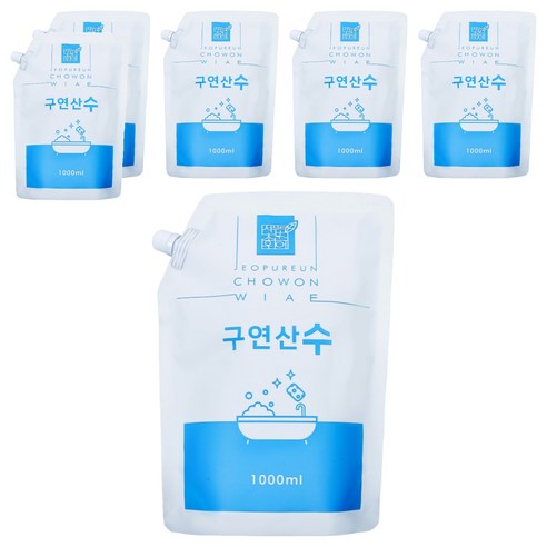 저푸른초원위에 구연산수, 1000ml, 6개
