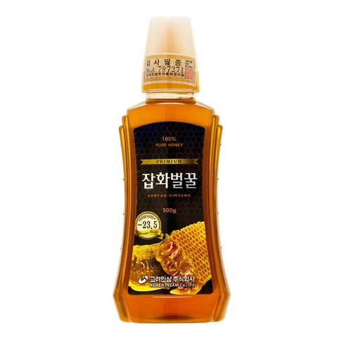 고려인삼 잡화벌꿀, 500g, 2개