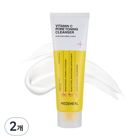 메디힐 모공토닝 클렌징폼, 120ml, 2개