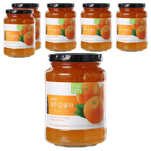 초록원 제주감귤차, 560g, 1개입, 6개