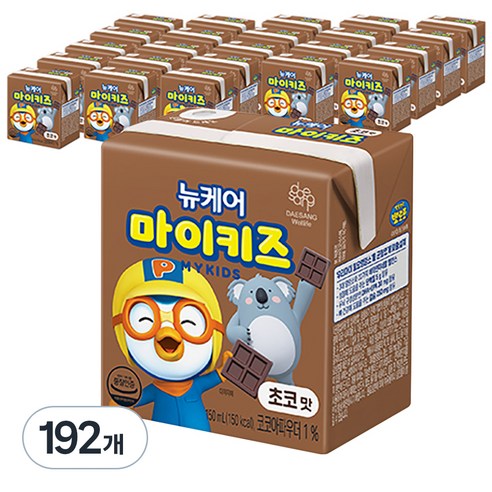 뉴케어 마이키즈 초코맛, 192개, 150ml