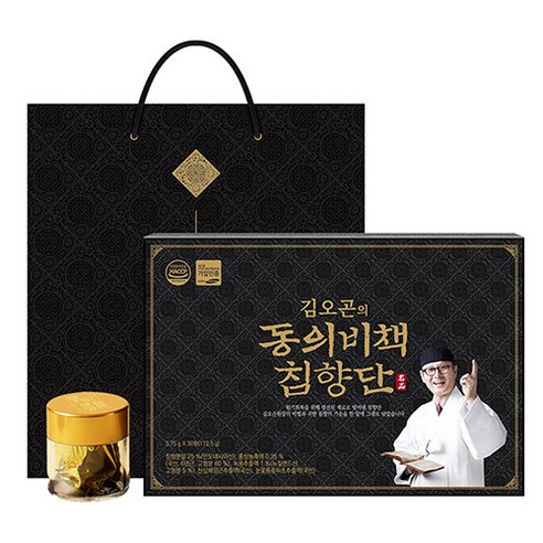 김오곤의 동의비책 침향단 30p + 쇼핑백, 1개, 112.5g 광동경옥고 효능