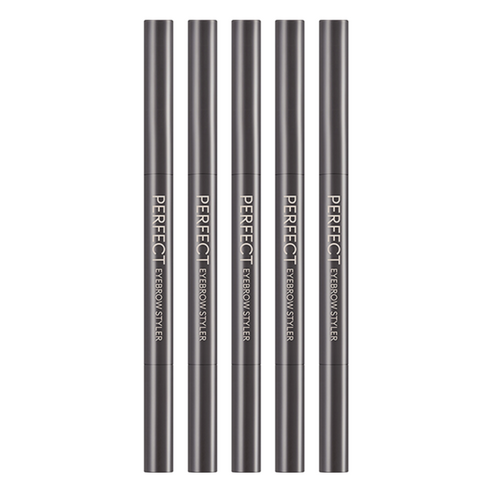 미샤 퍼펙트 스타일러 아이브로우 0.15g, 다크브라운, 5개