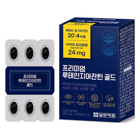일양약품 프리미엄 루테인지아잔틴 골드 15g, 1개