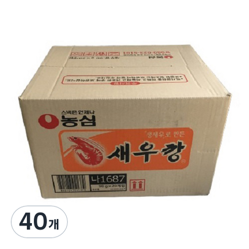 새우깡, 90g, 40개