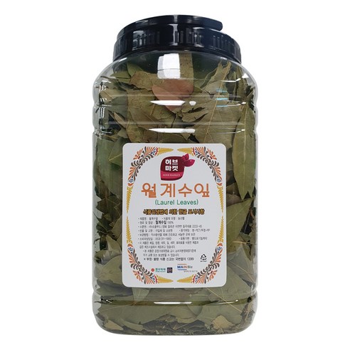허브마켓 월계수잎, 1개, 200g