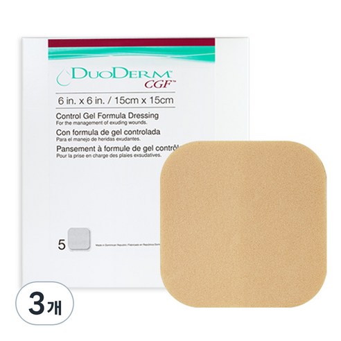 듀오덤 CGF 재생밴드 5매, 3개