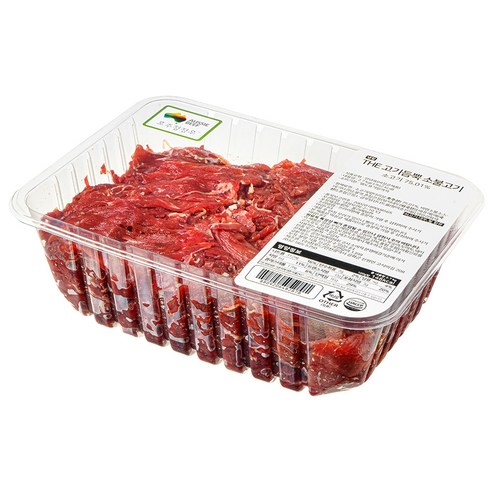 소고기 앞다리살로 만든 고기듬뿍 소불고기