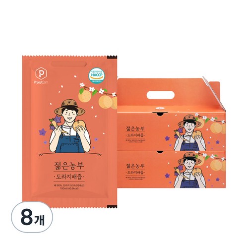 푸릇담 젊은농부 도라지배즙 30p, 3L, 8개