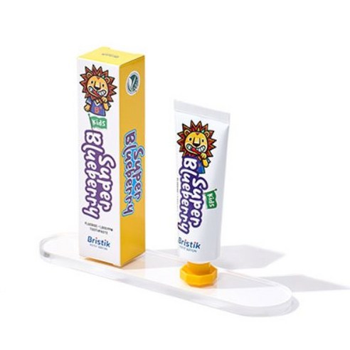 달콤한 딸기향으로 칫솔질 전쟁 끝! 브리스틱 어린이 불소 치약