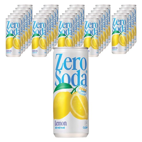 클룹 제로소다 레몬, 250ml, 60개