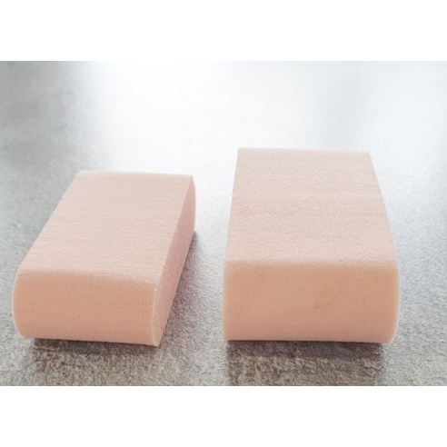 스펀지팝 하이드로 스펀지 2종 x 15p 세트, 노랑, 핑크베이지, 30개