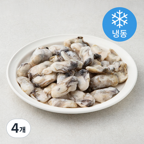 중앙씨푸드 국산 숨굴 (냉동), 350g, 4개