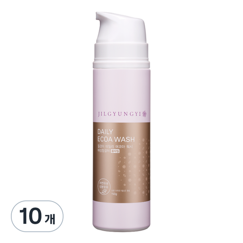질경이 데일리 에코아워시 여성청결제 폼타입, 150g, 10개