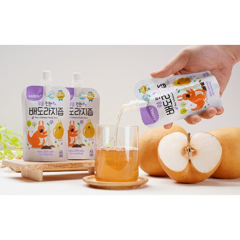 루솔 진한 배도라지즙, 자연이 주는 목 건강 선물