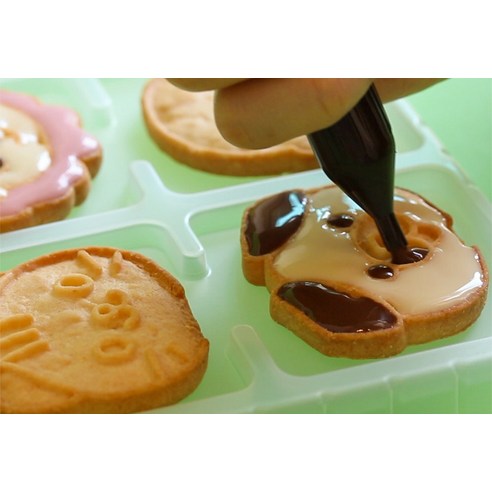 창의력과 달콤함이 만나는 시간, 얼초 동물 그리기 과자세트