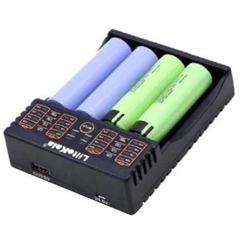 하나의 충전기로 모든 배터리를, 리토카라 Lii-402 스마트 만능 배터리 충전기