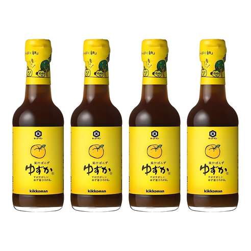 바른씨 기꼬만 폰즈 유즈카 250ml, 4개