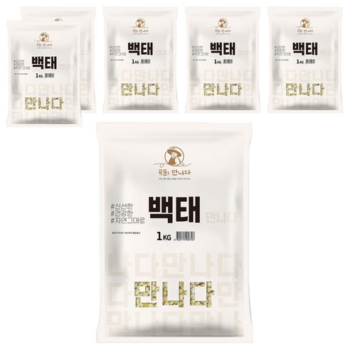 곡물을 만나다 백태, 1kg, 6개