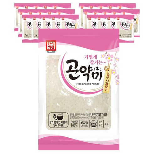 한성기업 곤약미, 200g, 30개