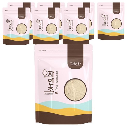 자연초 차전자피분말, 300g, 8개