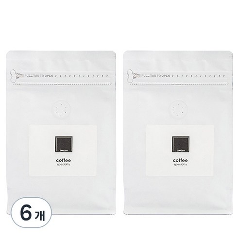 보에담 커머셜 베트남 로부스타 G1 SC-18 원두 커피, 200g, 6개, 홀빈(분쇄안함)