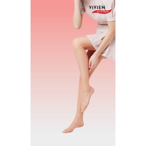 비비안 여성용 메이크업 스타킹 3족