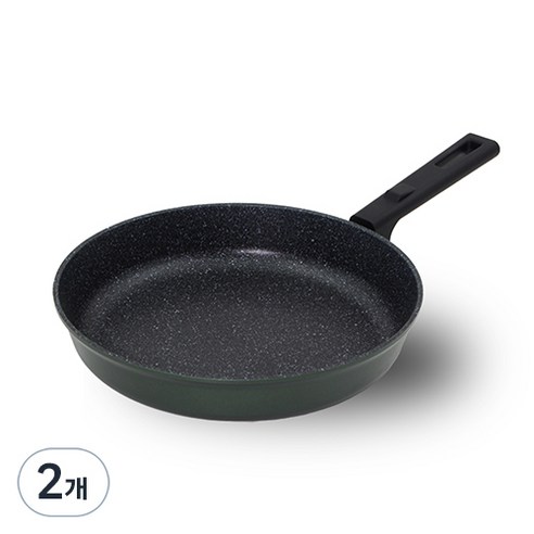 키친아트 쿠킹파파 마블코팅 프라이팬, 30cm, 2개