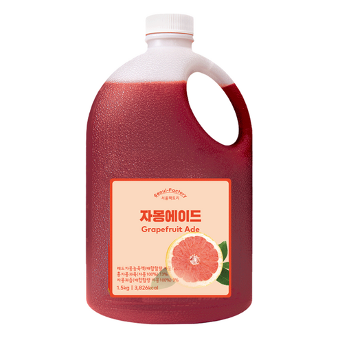 서울팩토리 자몽에이드, 1.5L, 2개