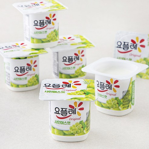 빙그레 요플레 샤인머스켓, 85g, 6개입, 1개