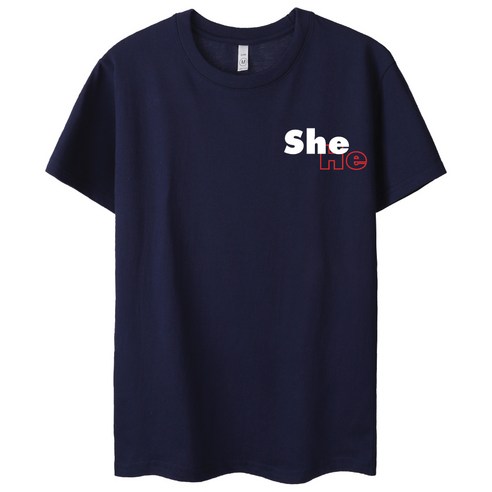 벤힛 HE SHE 반팔 티셔츠