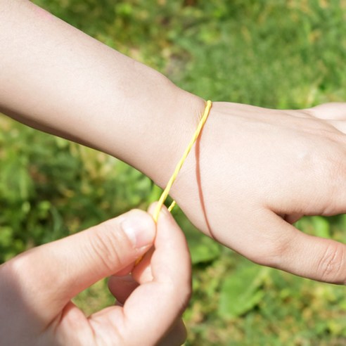 귀여운 윙윙링 향기팔찌로 모기 걱정 없이 안전하고 즐거운 여름을!