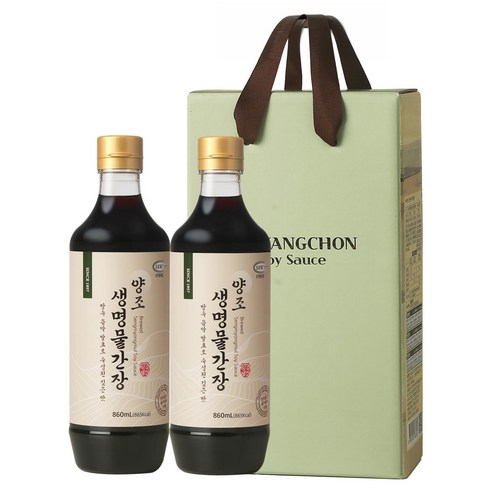 신앙촌 특선 3호 양조간장, 860ml, 4개