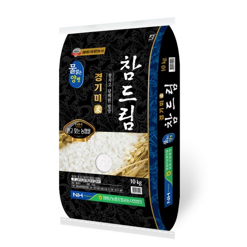 양평군농협 물맑은양평 경기미 참드림, 10kg, 1개
